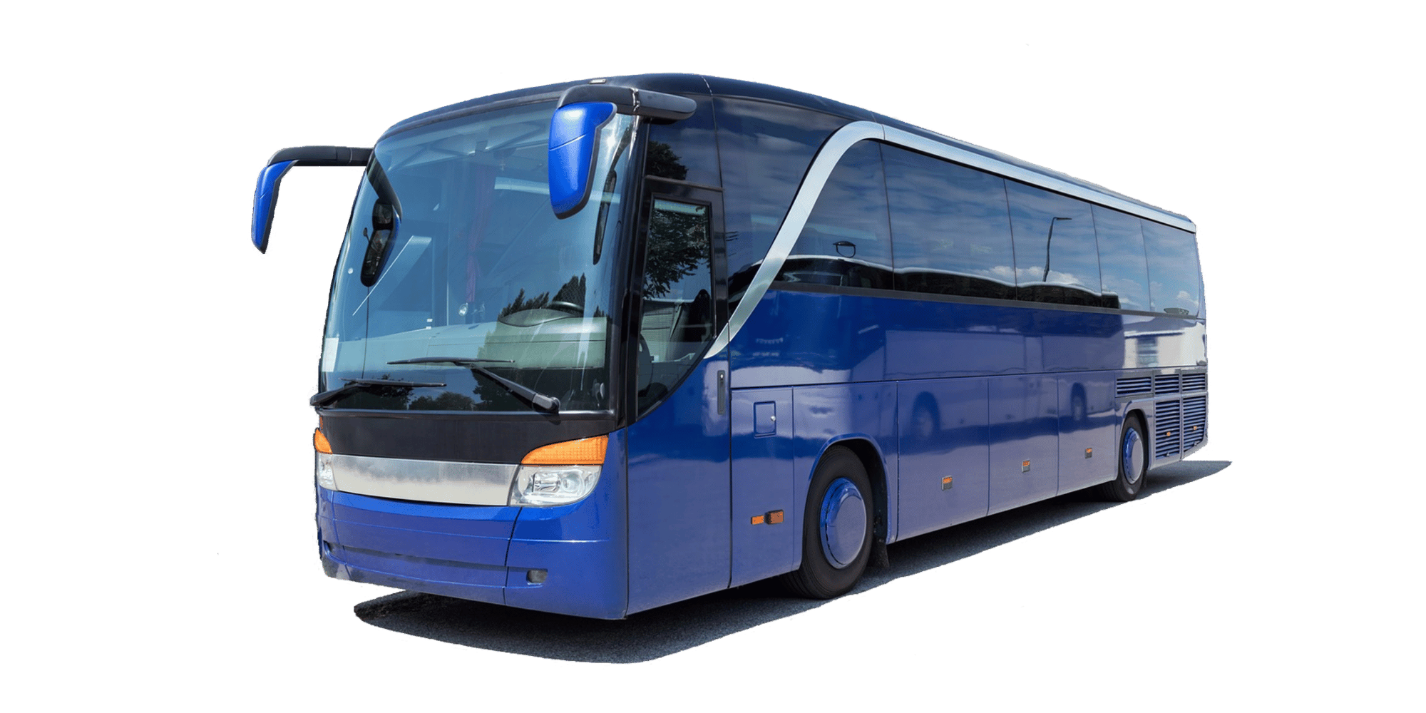 Luxury AC coach bus for premium India tour packages